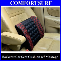 Magnetize Design Backrest Cushion Car Seat Back Support Massage